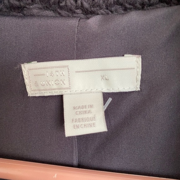 Grey Sherpa Jacket - Picture 2 of 3